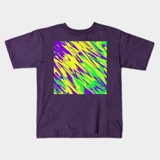 Spray Paint Mardi Gras Kids T-Shirt